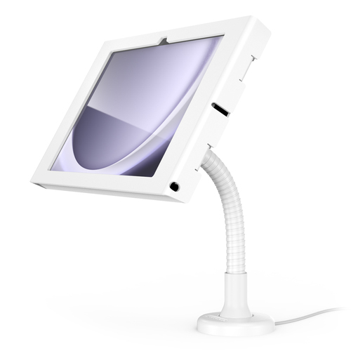 Compulocks Galaxy Tab A9+/A11+ Apex Enclosure Flex Arm Mount - White