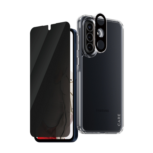PanzerGlass ® | CARE by ® Flagship 3-in-1 Privacy Bundle Samsung Galaxy A36 5G