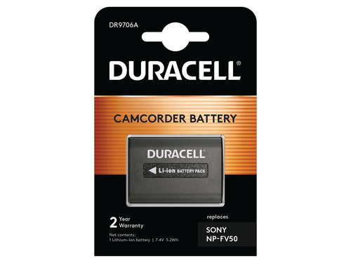 Duracell Camcorder Battery - replaces Sony NP-FV50 Battery