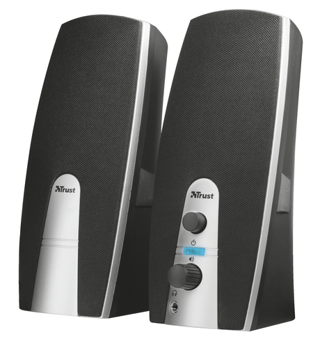 Trust MiLa 2.0 Speaker Set loudspeaker Black, Silver Wired 5 W