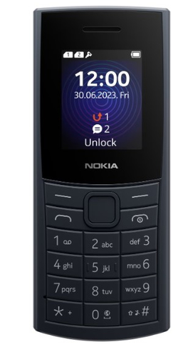 Nokia 110 4G 4.57 cm (1.8") 94.5 g Blue Feature phone