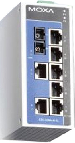 Moxa EDS-208-M-SC network switch Unmanaged