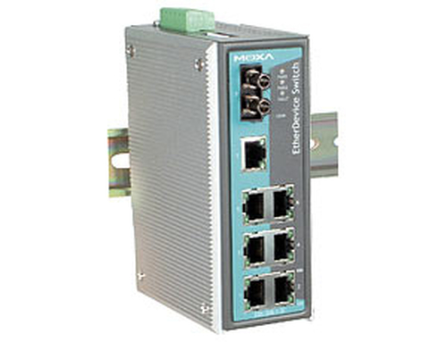 Moxa EDS-308-S-SC-T network switch Unmanaged