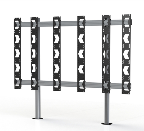B-Tech SYSTEM X - Bolt-Down Stand for Unilumin UpanelS 5x5 DVLED Videowalls