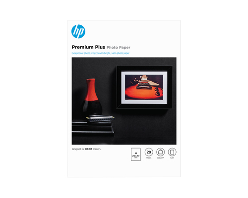 HP Premium Plus Photo Paper Satin 300 g/m2 A4 (210 x 297 mm) 20 sheets