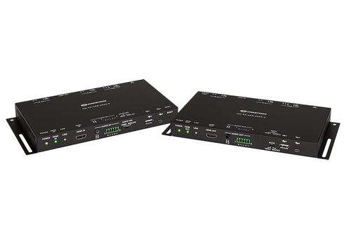 Crestron HD-EXT-USB-2000-C AV extender AV transmitter & receiver Black