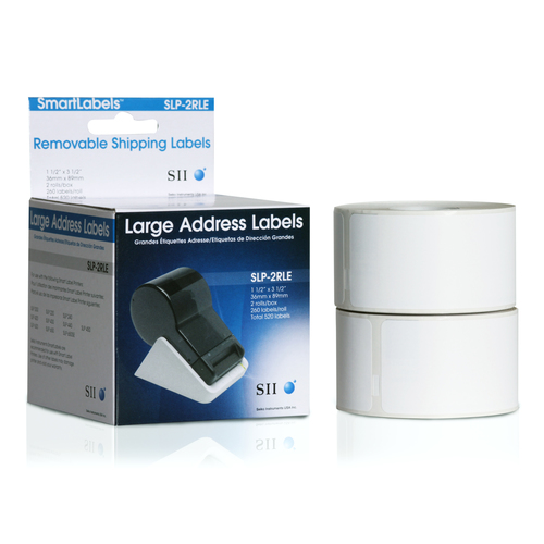 Seiko SLP-2RLE White Self-adhesive printer label