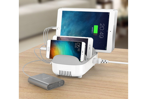 Compulocks 10 Port USB Multiple Tablet Charging Station With EU Plugs