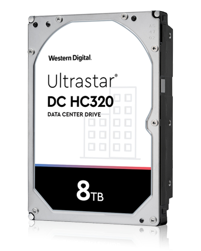 Western Digital Ultrastar DC HC320 internal hard drive 8 TB 7200 RPM 256 MB 3.5" SAS