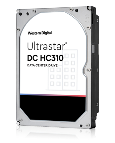 Western Digital Ultrastar DC HC310 (7K6) internal hard drive 4 TB 7200 RPM 256 MB 3.5" SAS