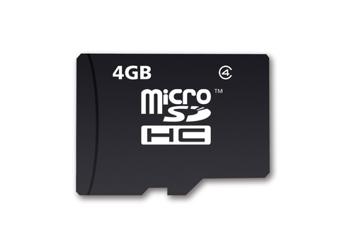 4GB MICRO SD CARD MICROSDHC CL4 INTE