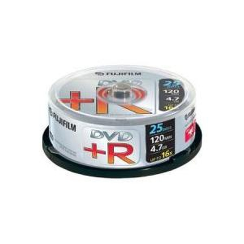 Fujifilm DVD+R 16X 4.7GB 25x Spindle 25 pc(s)