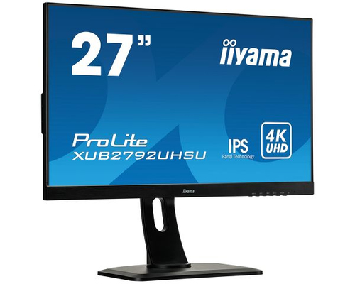 iiyama ProLite XUB2792UHSU-B1 LED display 68.6 cm (27") 3840 x 2160 pixels 4K Ultra HD Black