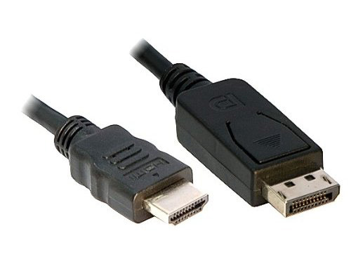 Fairline 1105-030 video cable adapter 3 m DisplayPort HDMI Type A (Standard) Black