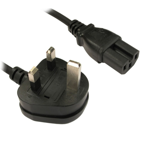 kenable 001861 power cable Black 2 m Power plug type G C15 coupler