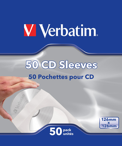 Verbatim CD Sleeves 50pk