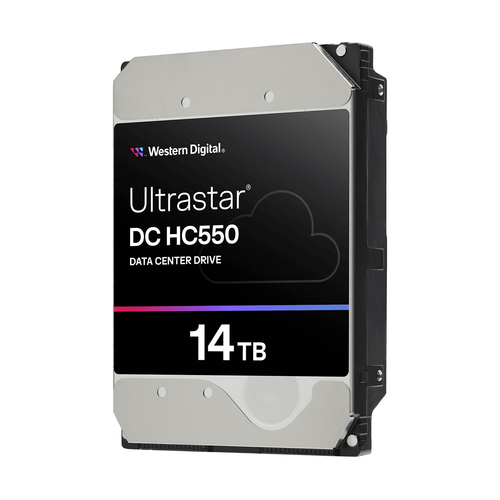 Western Digital Ultrastar DC HC550 internal hard drive 14 TB 7200 RPM 512 MB 3.5" Serial ATA