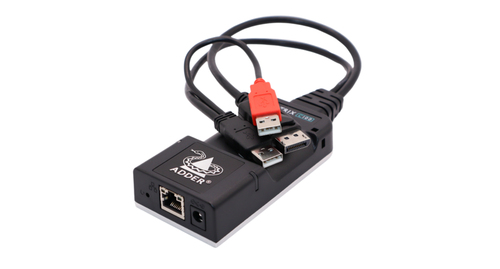 ADDER AVM-C110-CAM-DP KVM switch Black