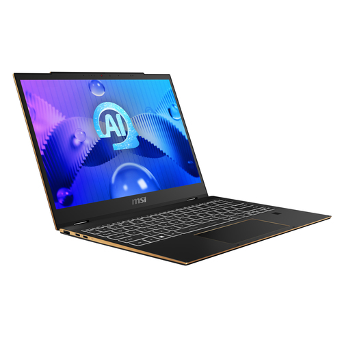 MSI Summit E13 AI Evo A1MTG Intel Core Ultra 7 155H Hybrid (2-in-1) 33.8 cm (13.3") Touchscreen Full HD+ 32 GB LPDDR5-SDRAM 1 TB SSD Wi-Fi 7 (802.11be) Windows 11 Pro Black