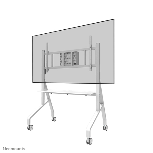 Neomounts FL50-575WH1 TV trolley 65-115" - fast installation - TÜV