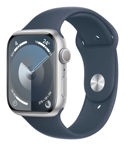 Apple Watch Series 9 (Demo) 45 mm Digital 396 x 484 pixels Touchscreen Silver Wi-Fi GPS (satellite)