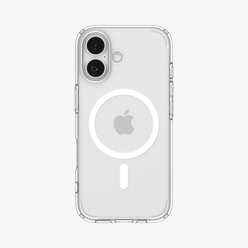 Spigen ACS10082 mobile phone case 16 cm (6.3") Cover Transparent, White
