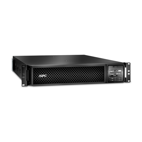 APC Smart-UPS On-Line, 1500VA/1500W, Rackmount 2U, 230V, 6x C13 IEC outlets, SmartSlot, Extended runtime, W/ rail kit