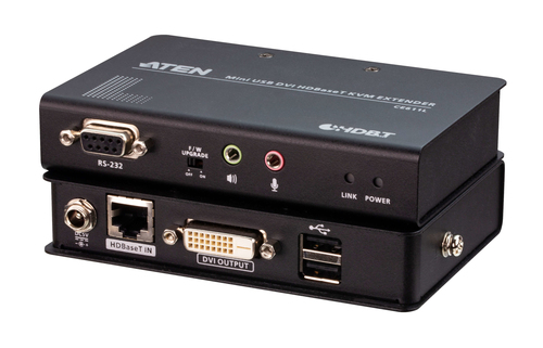 ATEN CE611-AT-E KVM extender Transmitter & receiver