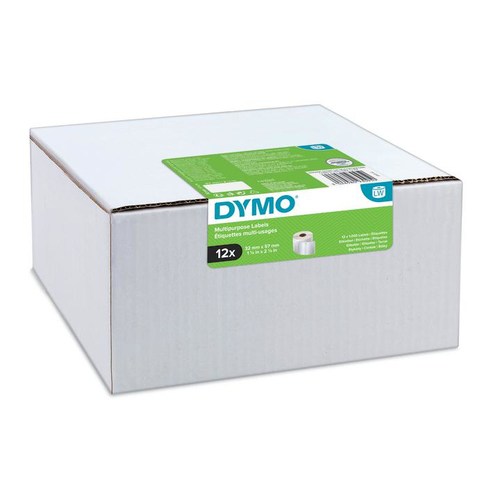 DYMO LW Value Pack - Large Address Labels - 36 x 89 mm - 12 Rolls - 2093093