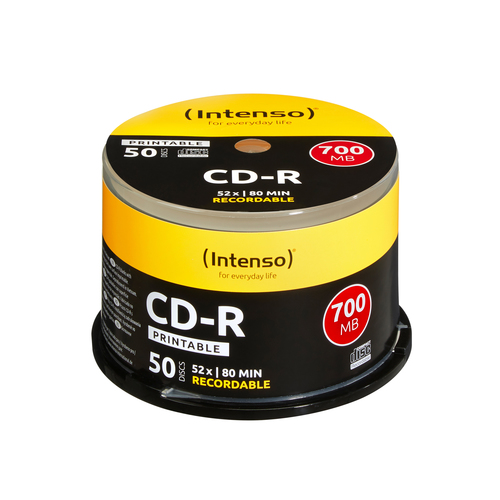 Intenso 1801125 blank CD CD-R 700 MB 52x 50 pc(s)