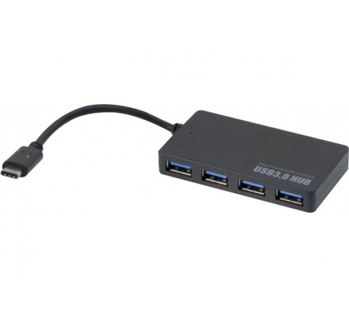 Hypertec 021308-HY interface hub USB 3.2 Gen 1 (3.1 Gen 1) Type-C 5000 Mbit/s Black