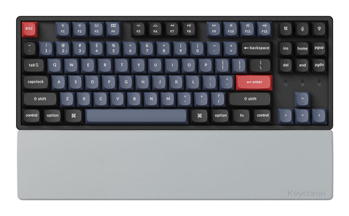 Keychron PR66 wrist rest Silicone Grey