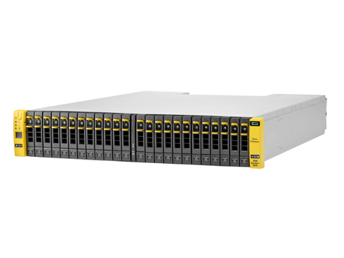 HPE 3PAR 8400 2N+SW NAS Rack (2U) Silver, Yellow