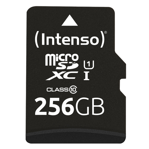 Intenso microSD Karte UHS-I Premium 256 GB Class 10