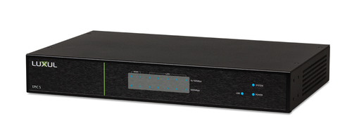 Luxul Wireless Epic 5 wired router Fast Ethernet, Gigabit Ethernet Black
