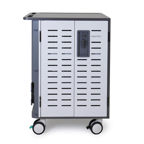 Ergotron DM40-2009-3 portable device management cart/cabinet Freestanding Silver