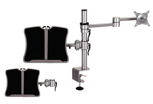 Ergo CMS2293 notebook stand Notebook & monitor arm Silver