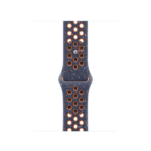 Apple MC2E4ZM/A smart wearable accessory Band Blue, Orange Fluoroelastomer