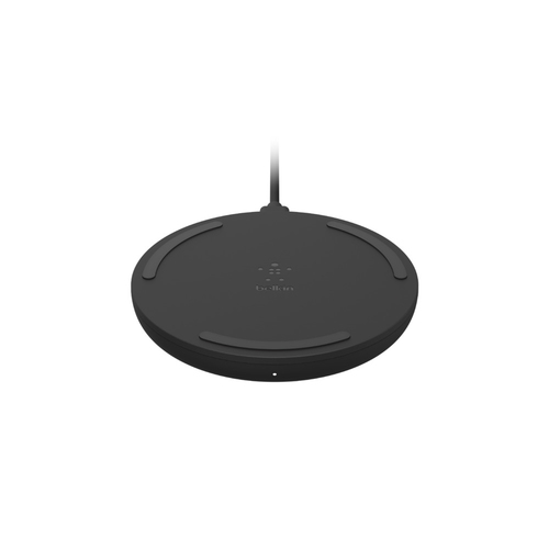 Belkin WIA001BTBK mobile device charger Smartphone Black AC Wireless charging Fast charging Outdoor