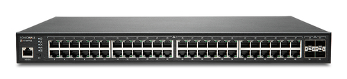 SonicWall S14-48FPOE Managed L2 Gigabit Ethernet (10/100/1000) Power over Ethernet (PoE) 1U Black