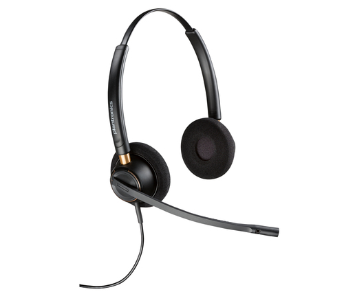 Poly EncorePro 520D with Quick Disconnect Binaural Digital Headset TAA