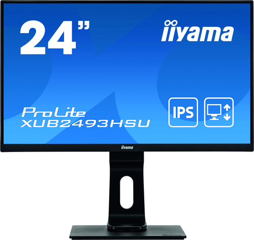 iiyama ProLite XUB2493HSU-B1 computer monitor 60.5 cm (23.8") 1920 x 1080 pixels Full HD LED Black