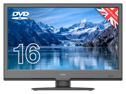 Cello C1620F TV 39.6 cm (15.6") Full HD Black 200 cd/m²