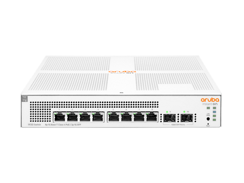 HPE Aruba Networking Networking Instant On Switch 8p Gigabit CL4 PoE 2p SFP 124W 1930