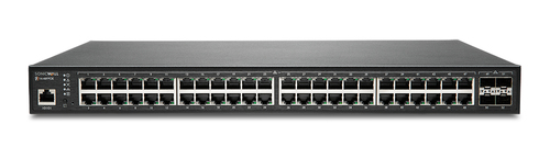 SonicWall S14-48FPOE Managed L2 Gigabit Ethernet (10/100/1000) Power over Ethernet (PoE) 1U Black