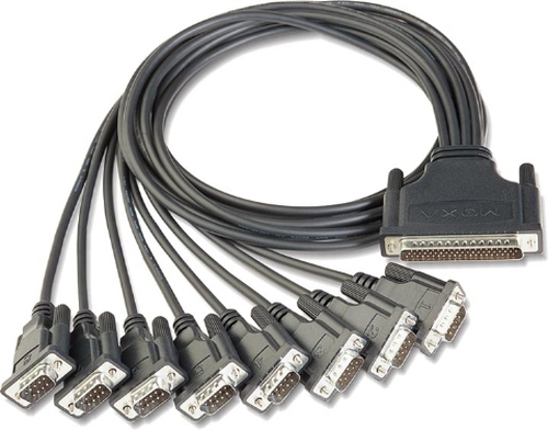 Moxa CBL-M62M9x8-100 serial cable Grey 1 m DB-9