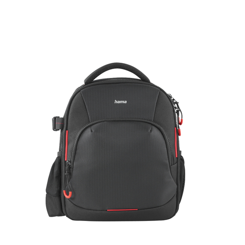 Hama Ohio Backpack Black, Red