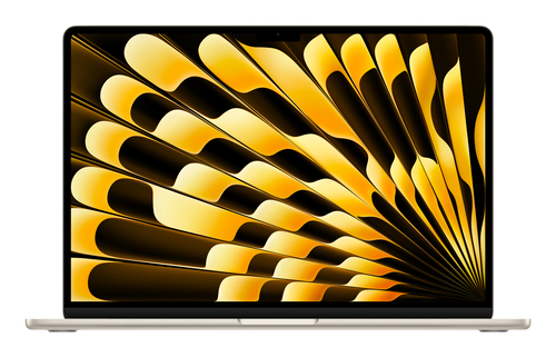 Apple MacBook Air Apple M M3 Laptop 38.9 cm (15.3") 16 GB 512 GB SSD Wi-Fi 6E (802.11ax) macOS Sonoma Beige