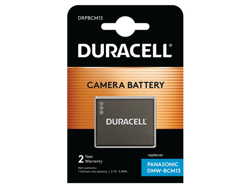 Duracell Camera Battery - replaces Panasonic DMW-BCM13 Battery