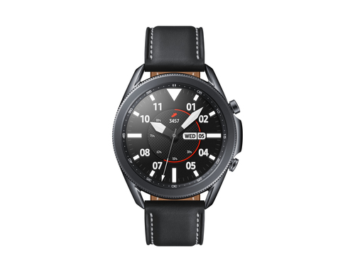Samsung Galaxy Watch3 3.56 cm (1.4") OLED 45 mm Digital 360 x 360 pixels Touchscreen Black Wi-Fi GPS (satellite)